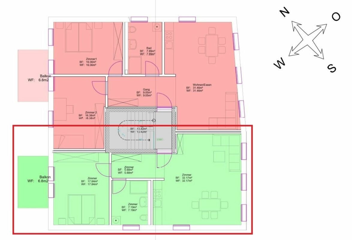 2.5 Zimmer Wohnung mitten im Zentrum von Mels