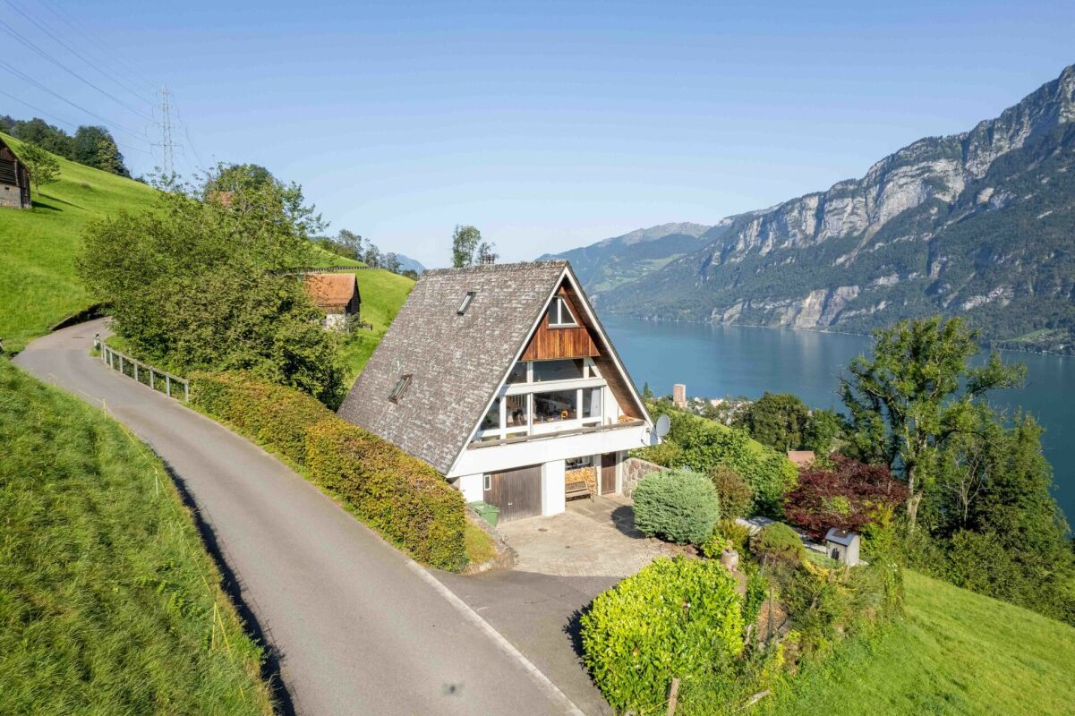 Ferienhaus mit Panoramablick