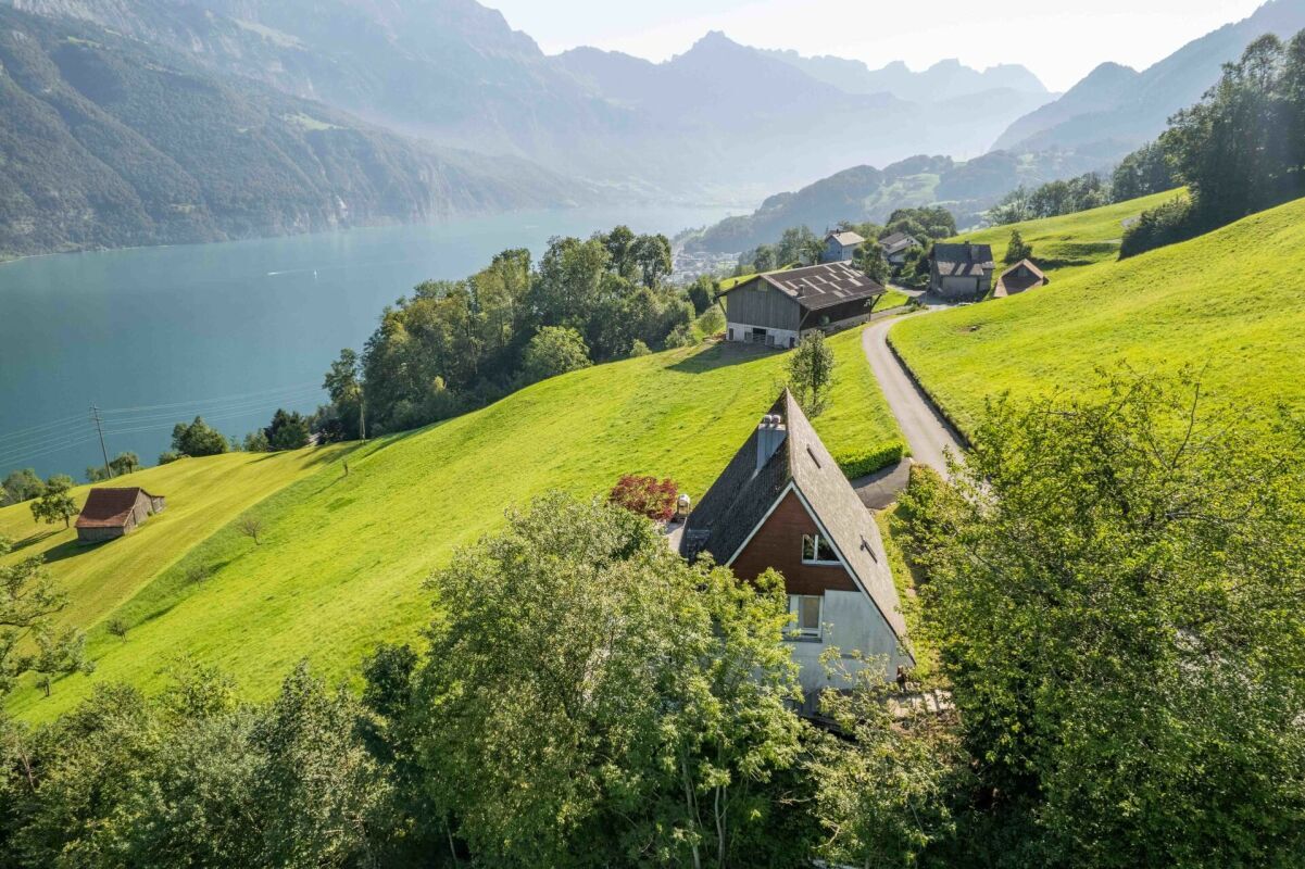 Ferienhaus mit Panoramablick